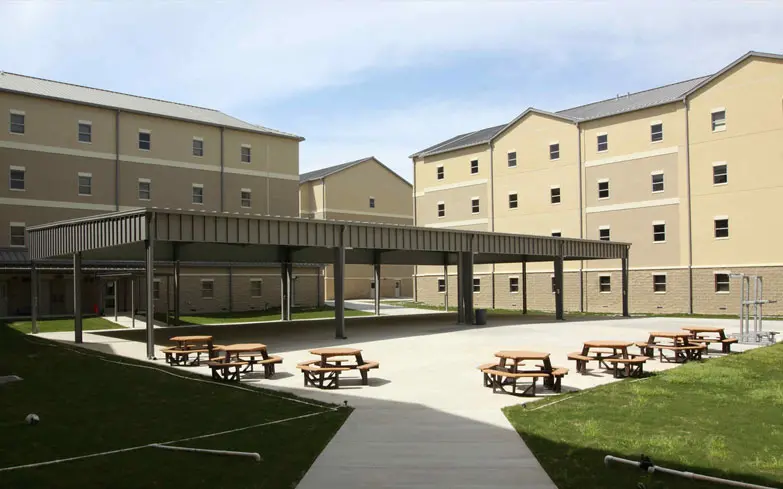 US-Army-Corps-of-Engineers-4 permanent modular building US Army Corps of Engineers Multi-Story Dormitory