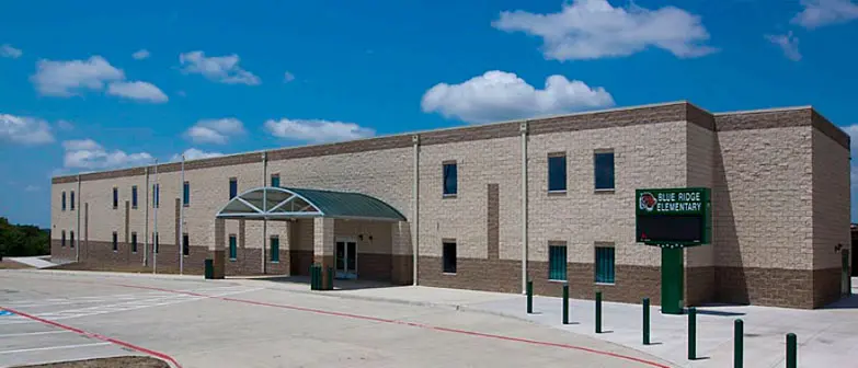 Blue-Ridge-Elementary-1 permanent modular building Blue Ridge ISD Middle School
