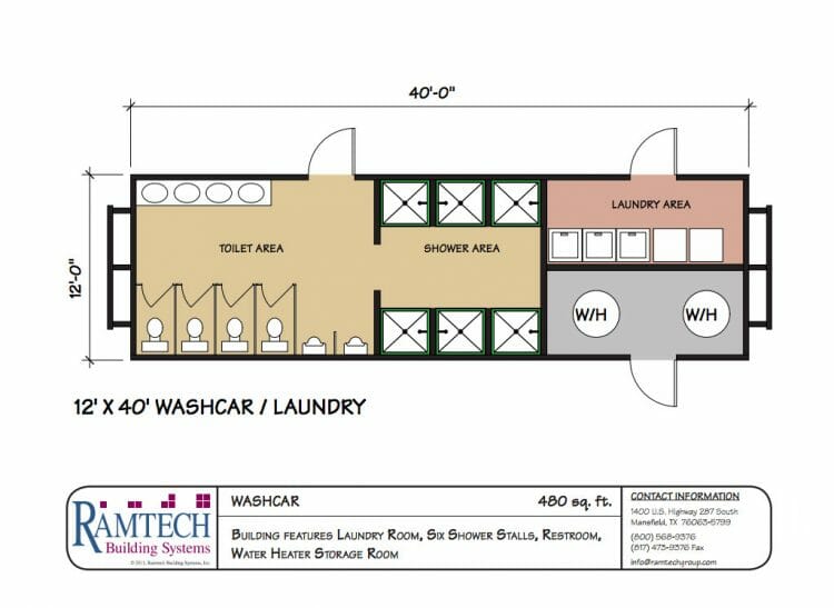 Washcar washcar floor plan