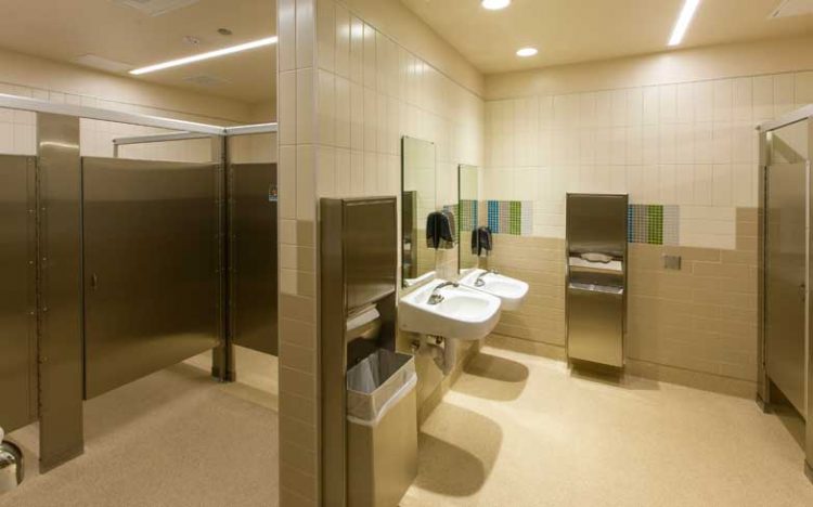 Northwest Florida Beaches Airport restroom Northwest Florida Beaches Airport restroom