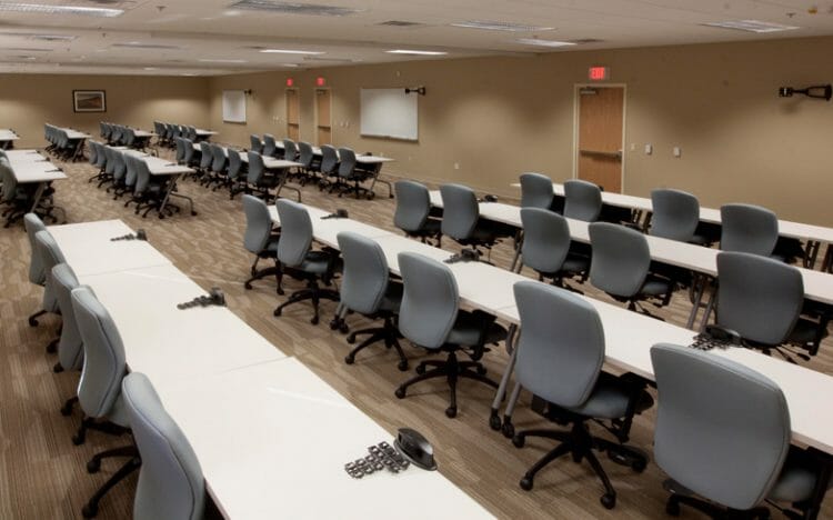 uof1 relocatable modular building US Army Fort Bliss classroom