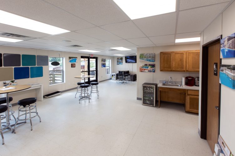 aquamarine pools lobby showroom of aquamarine pools permanent modular building