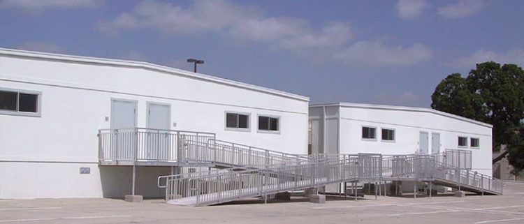 Plano-ISD-1 relocatable modular building PLANO ISD – PORTABLE CLASSROOM BUILDINGS