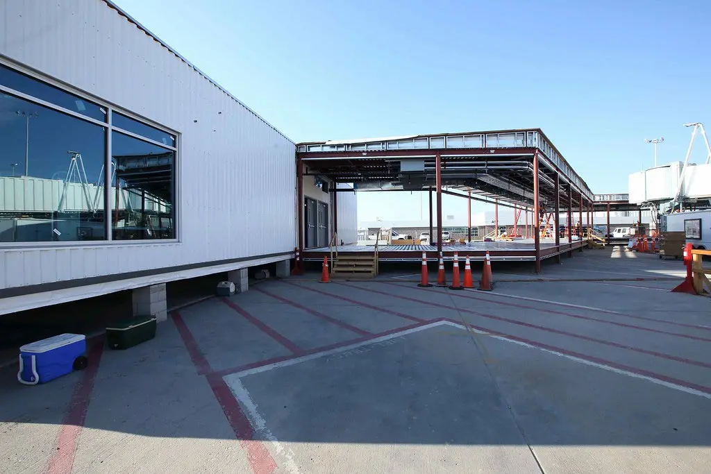 large-Denver-2 relocatable modular building Denver International Airport