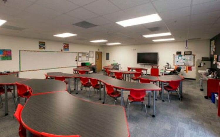 Melissa-ISD-4 permanent modular building Melissa ISD