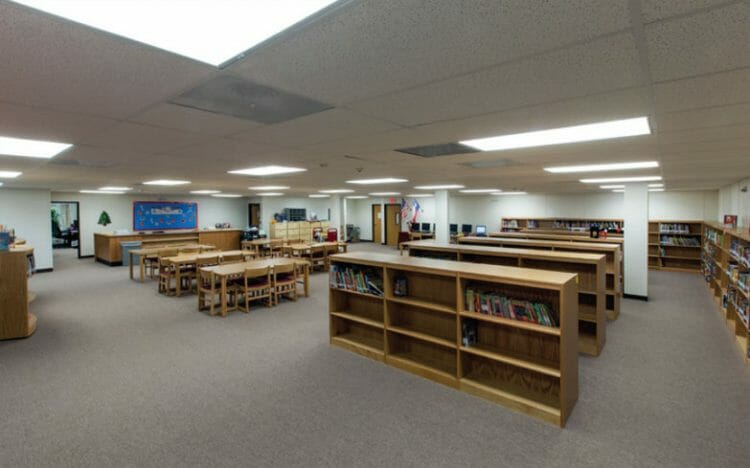 Deweyville-ISD-4 relocatable modular building Deweyville ISD library