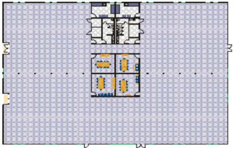 Hewlett-Packard-4 permanent modular building Hewlett Packard technology center