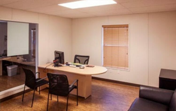 Mac-Haik-3 relocatable modular building Mac Haik Auto Group, Offices